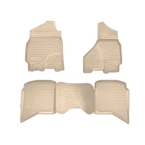 Dodge Ram 3500 Floor Mats - Omac - Rubber TPE - Beige - '02-'12